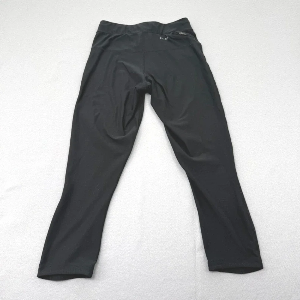Nike Dri Fit Leggings Women S Black Crop Gorpcore Yoga Running Sporty Tights